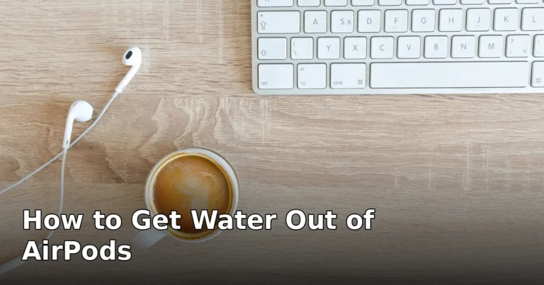 How to Get Water Out of AirPods (and Any Earbuds)