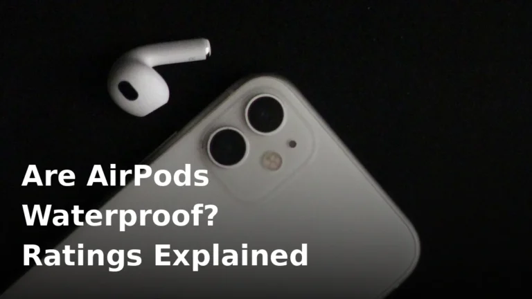 Are AirPods Waterproof? Water Resistance Ratings, Explained