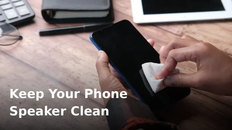 How to Keep Your Phone Speaker Clean: 9 Maintenance Tips